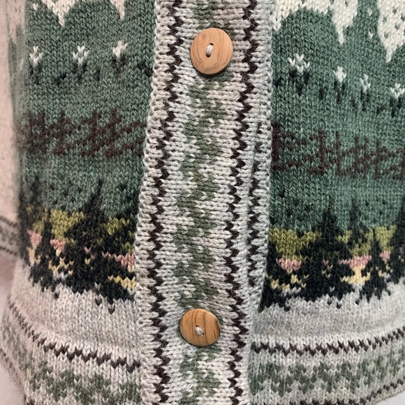 Cottage Core wool cardigan fairy tale cute cozy - Picture 6 of 7